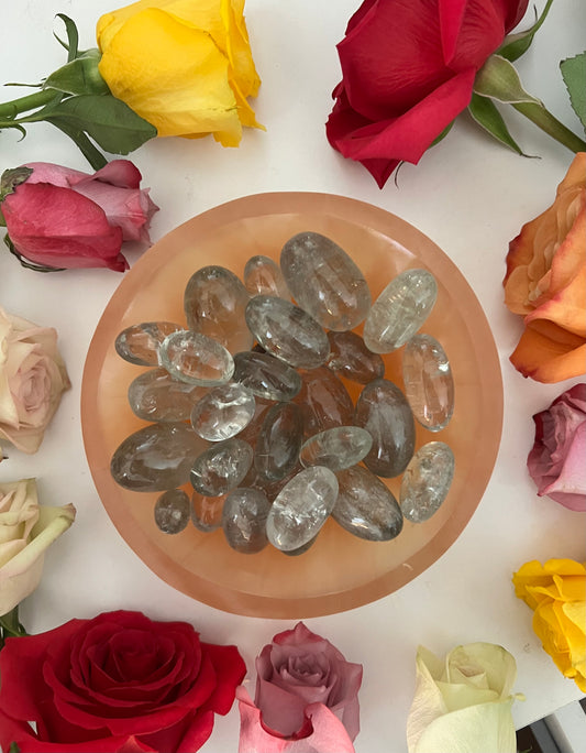 Prasiolite Tumbled Stone