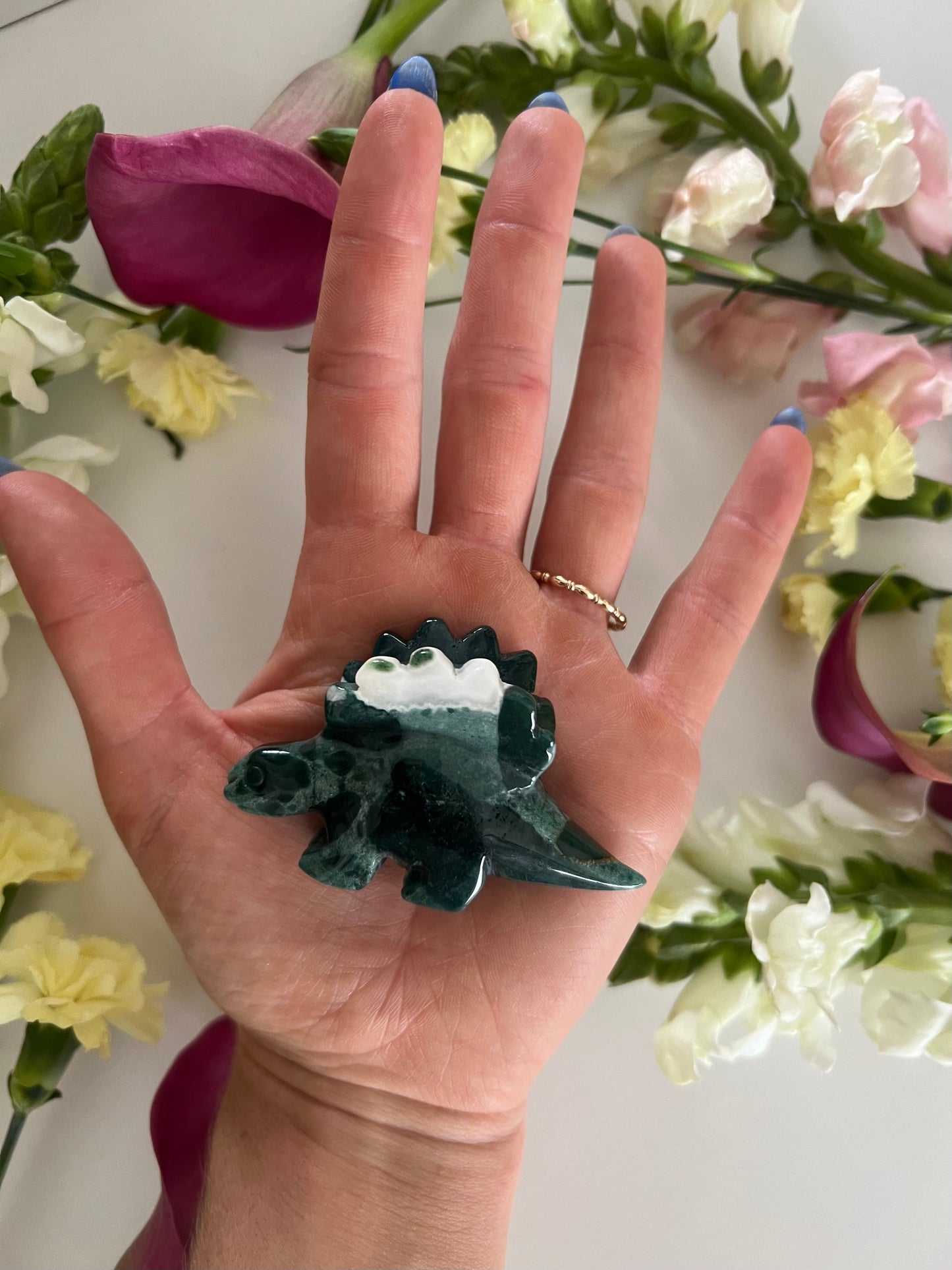 Crystal Stegosaurus Dinosaur