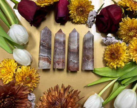 Crazy Lace Amethyst Point