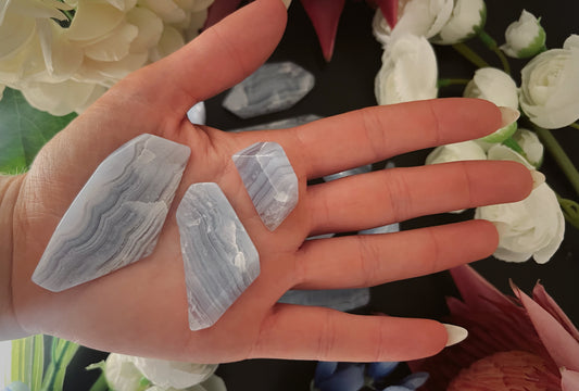 Blue Lace Agate Freeform