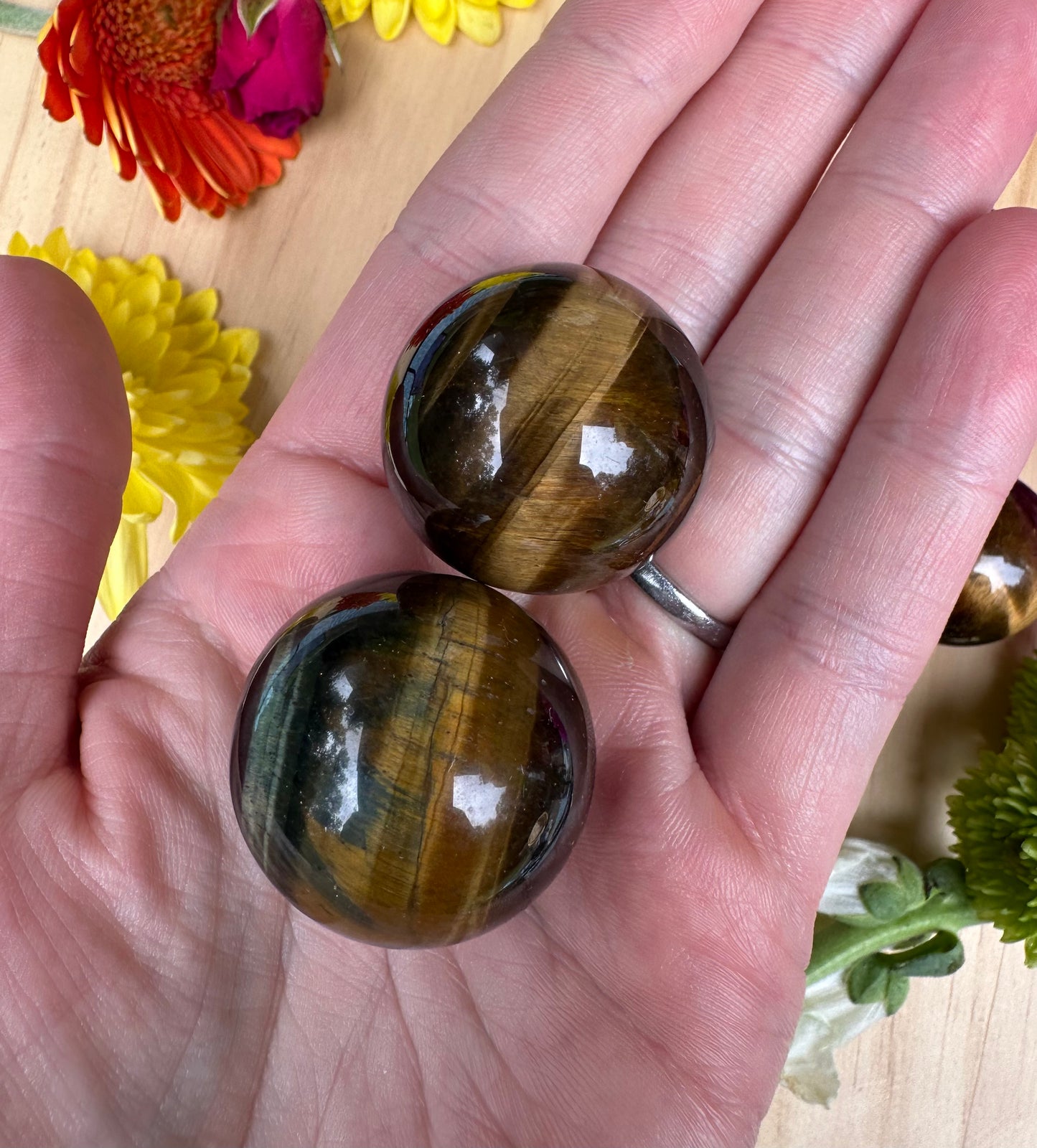 Tiger’s Eye Mini Sphere