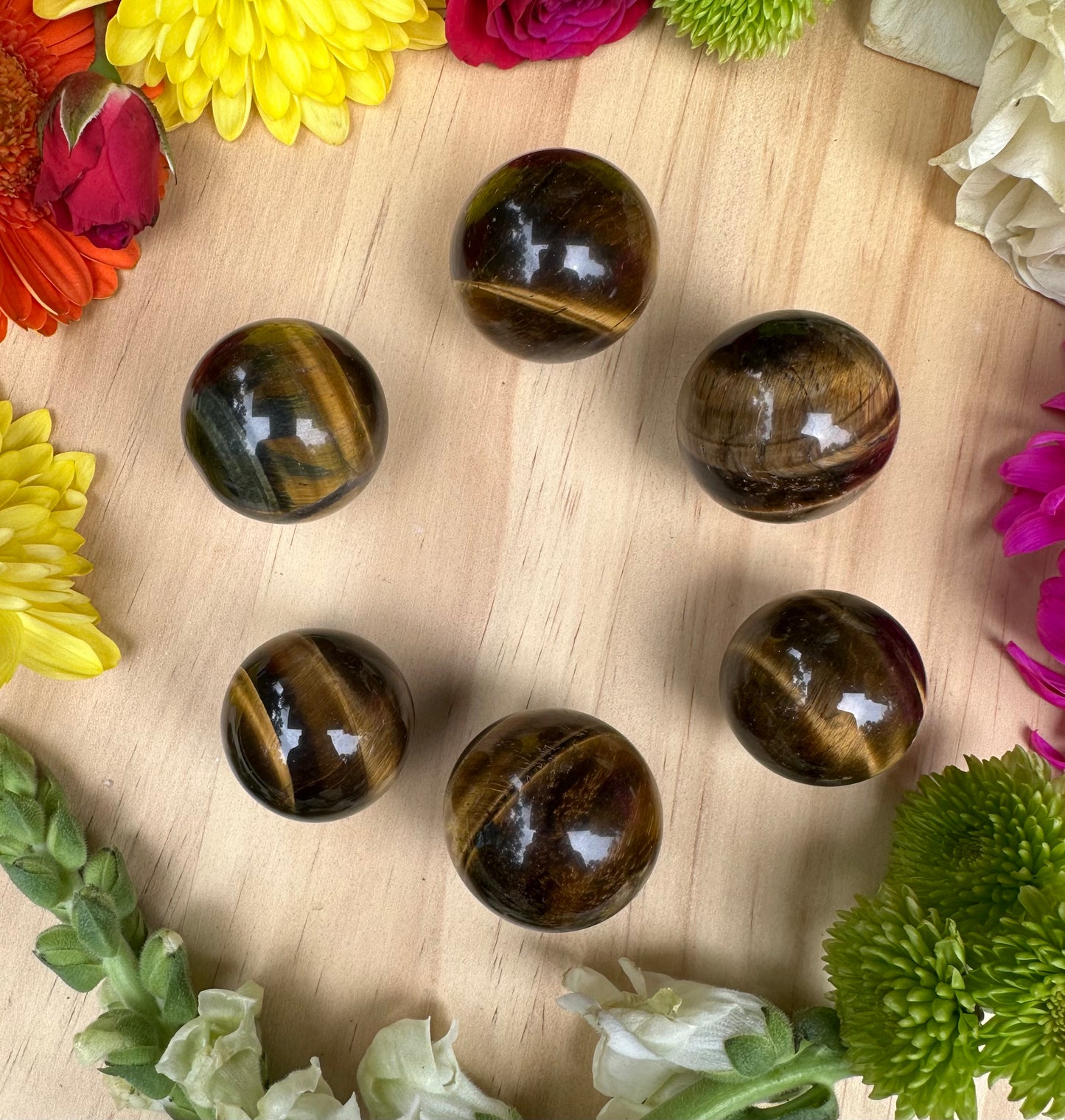 Tiger’s Eye Mini Sphere
