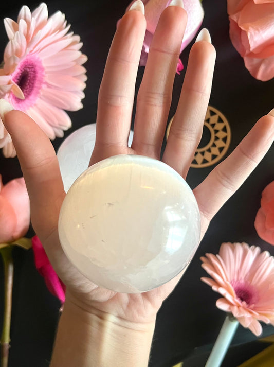 Selenite Sphere