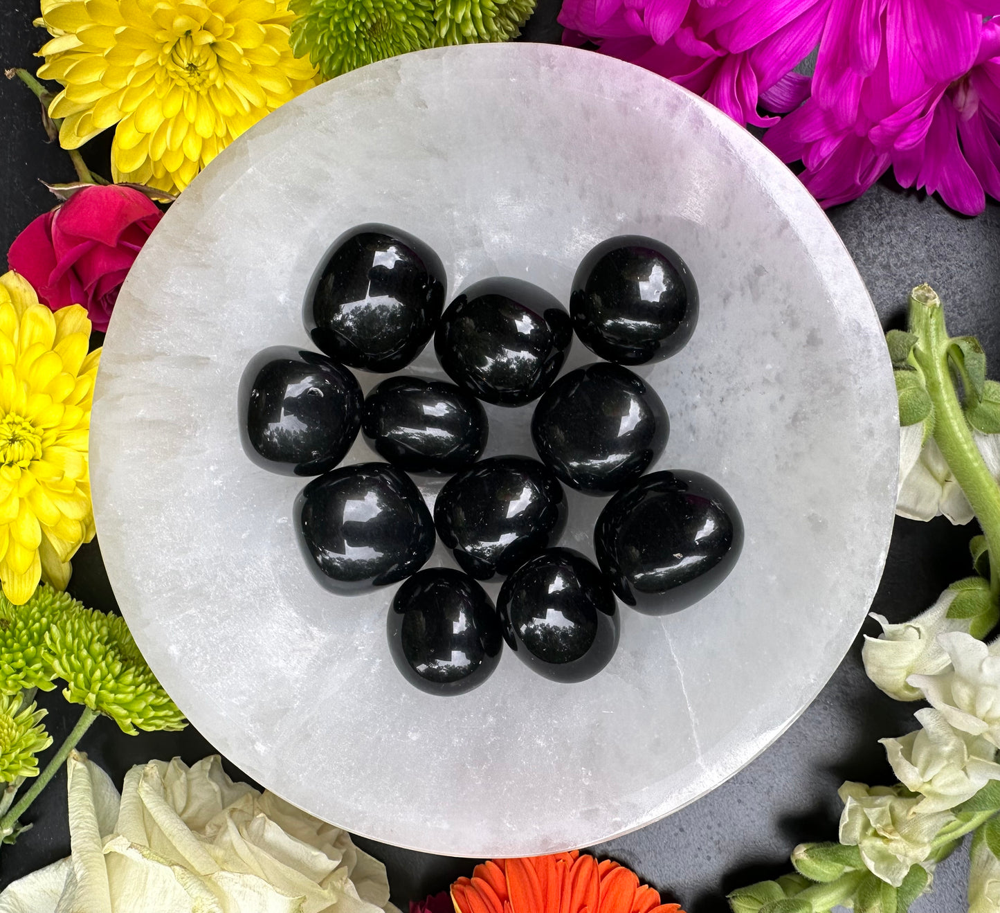 Black Obsidian Tumbled Stone
