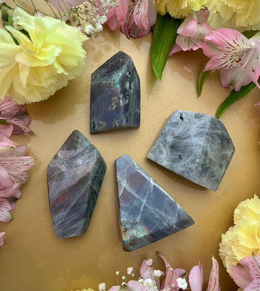 Sunset Geometric Labradorite