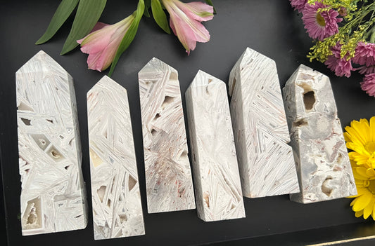 White Sphalerite Tower