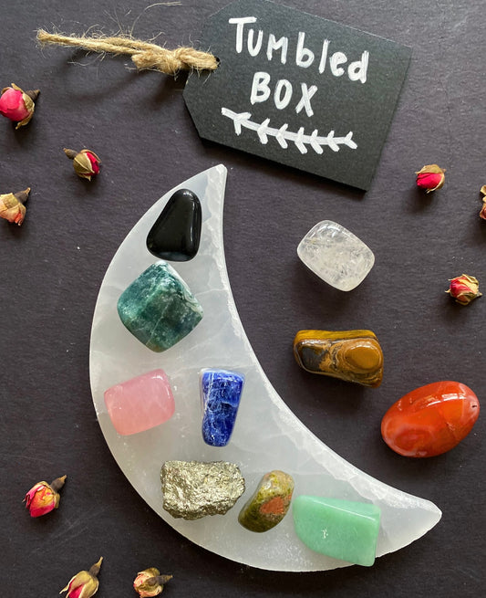 Tumbled Stone Box