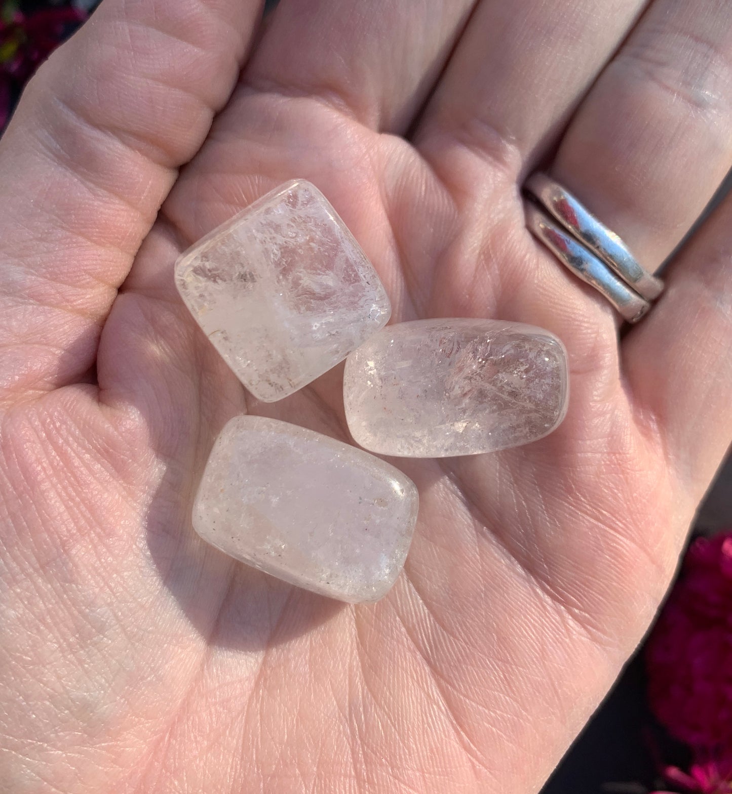 Clear Quartz Tumbled Stone