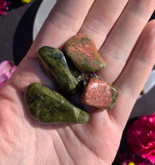 Unakite Tumbled Stone