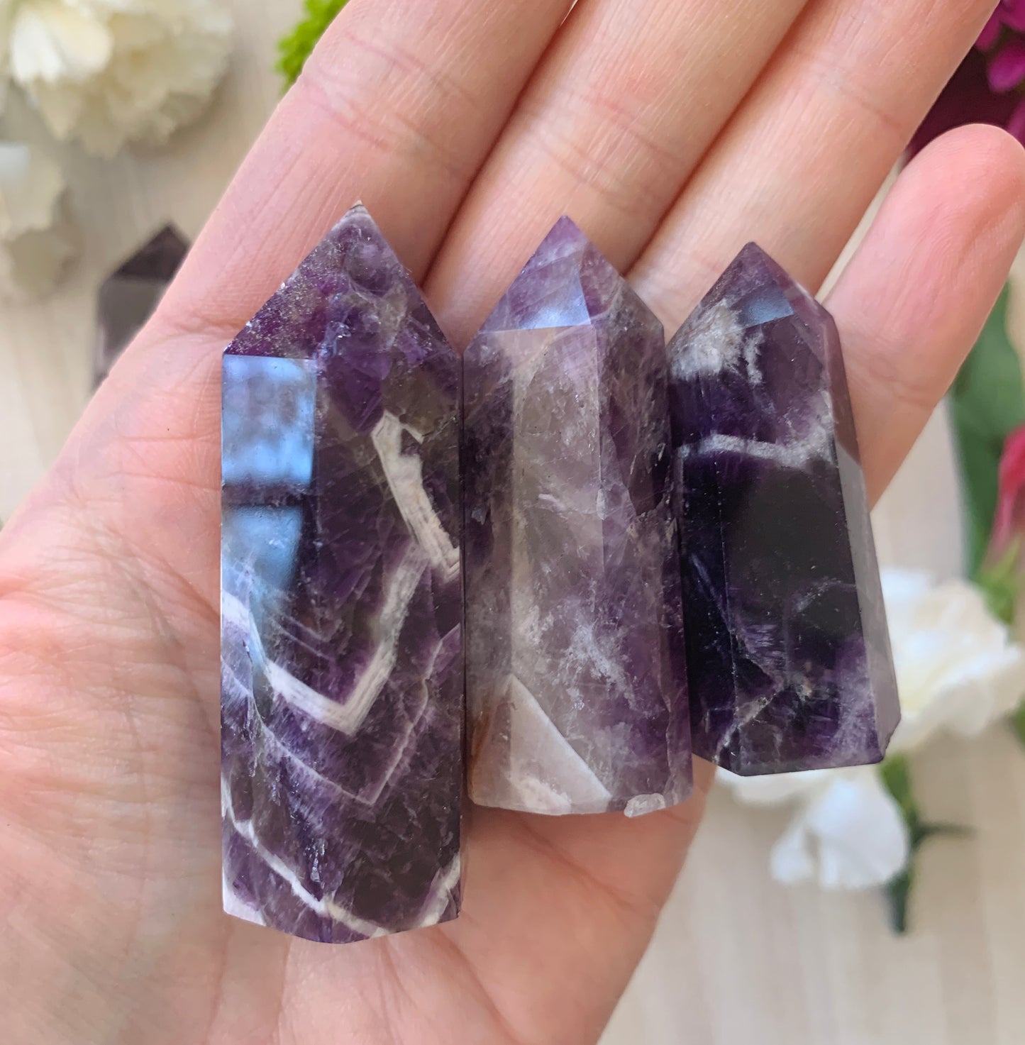 Chevron Amethyst Point