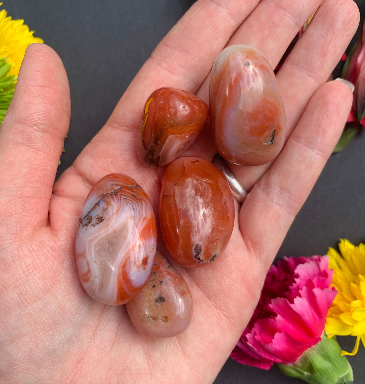 Carnelian Tumbled Stone