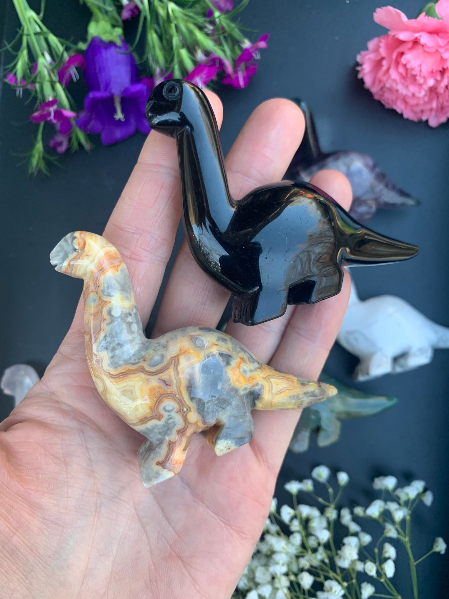 Crystal Dinosaurs