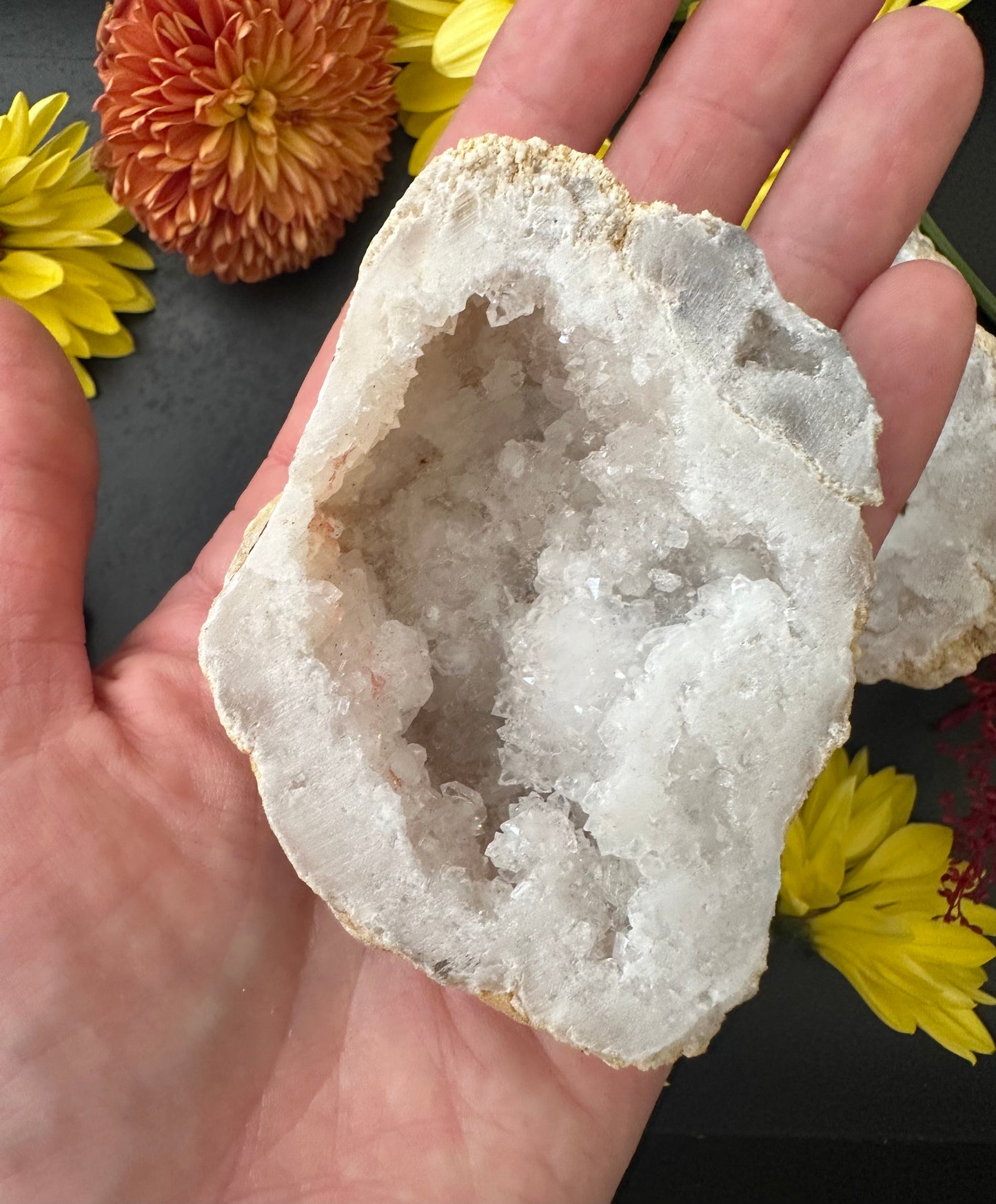 Druzy Quartz Geode