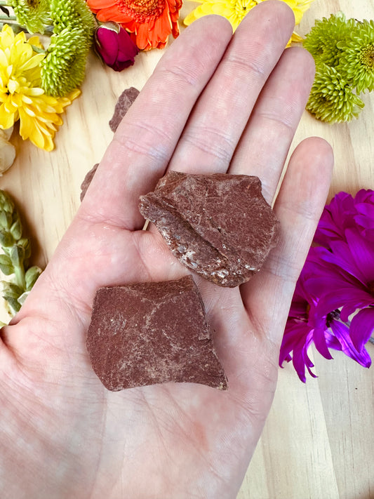 Raw Red Jasper