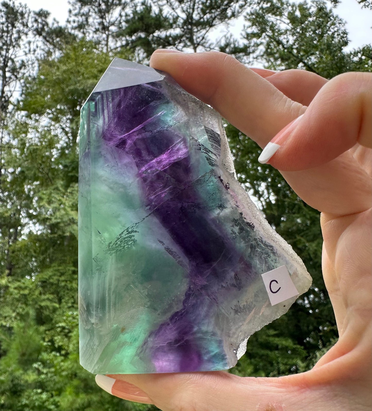 Rainbow  Fluorite Free Form