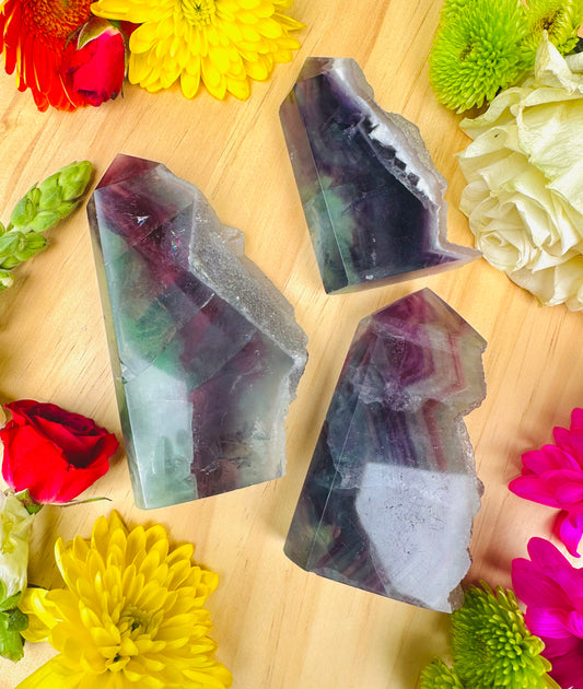 Rainbow  Fluorite Free Form