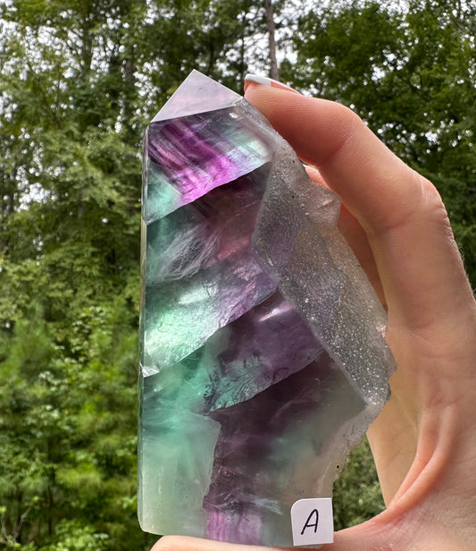 Rainbow  Fluorite Free Form