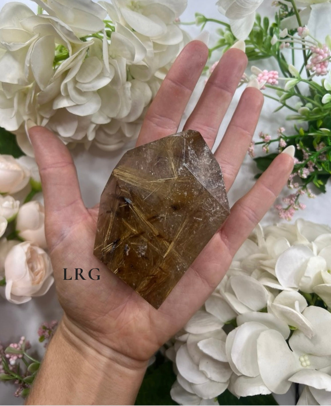 Golden Rutile Quartz Free Form