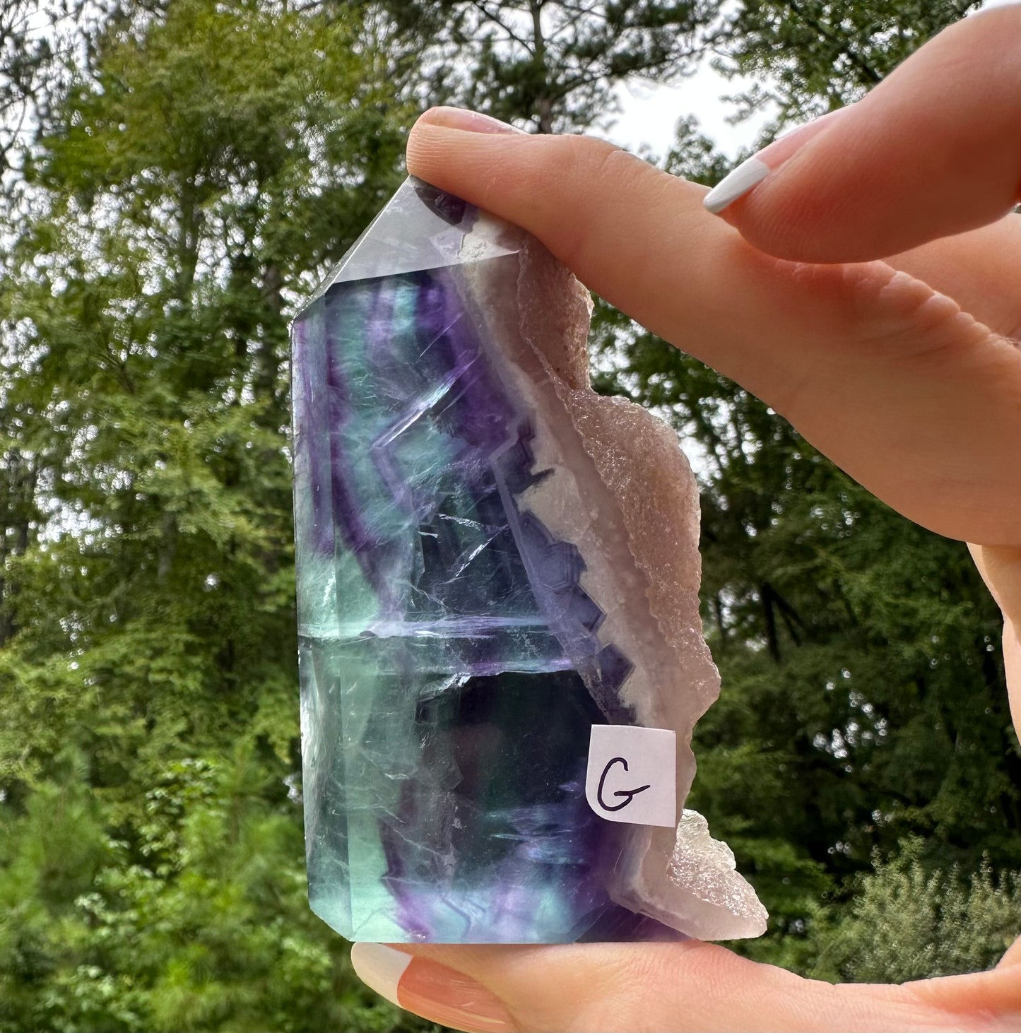 Rainbow  Fluorite Free Form