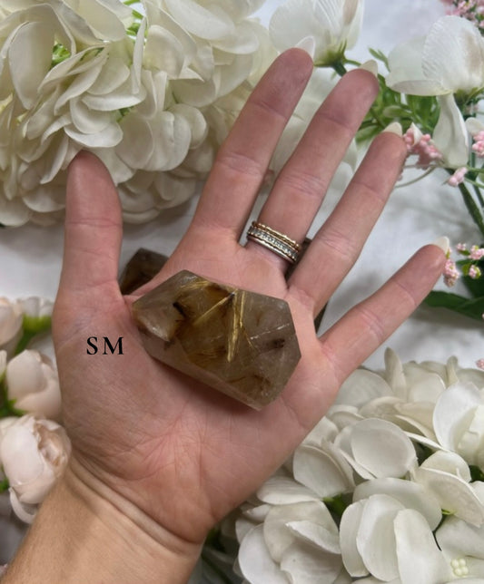 Golden Rutile Quartz Free Form