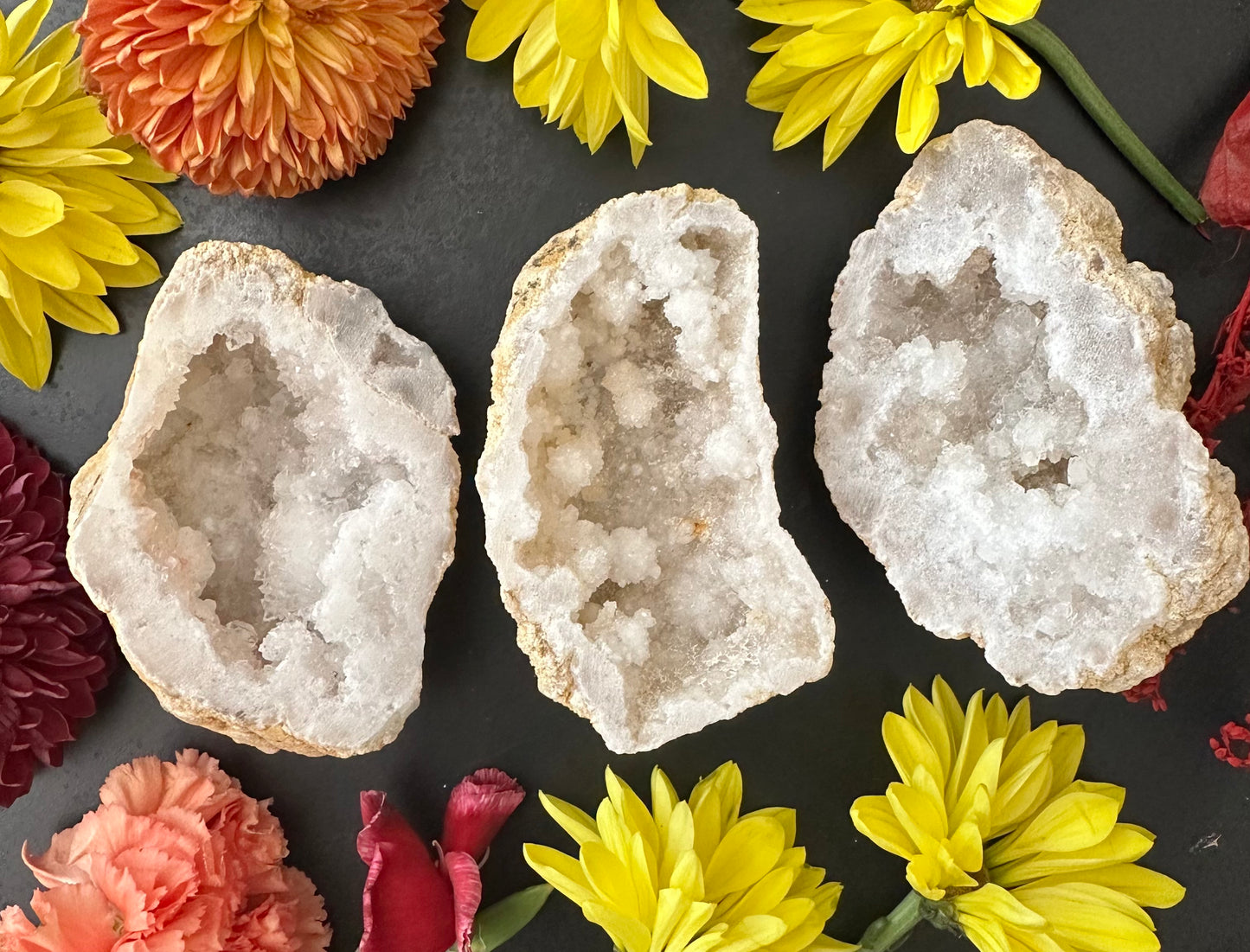 Druzy Quartz Geode