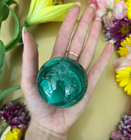 Malachite Sphere