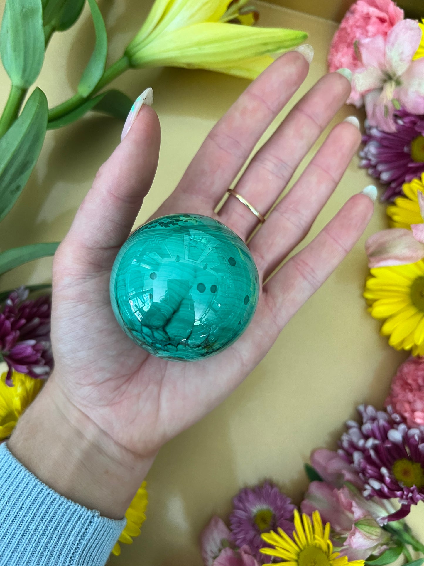 Malachite Sphere