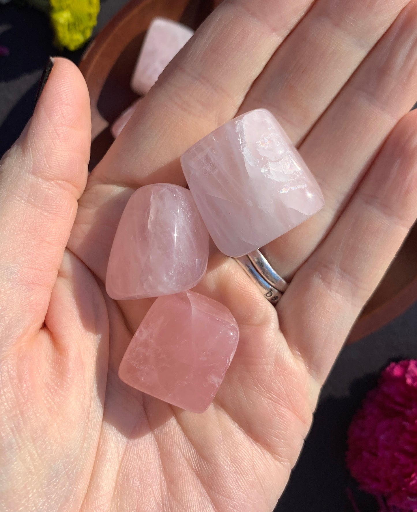 Rose Quartz Tumbled Stone