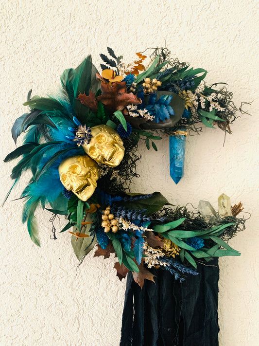 Winter Skull Dreamer (Blue)