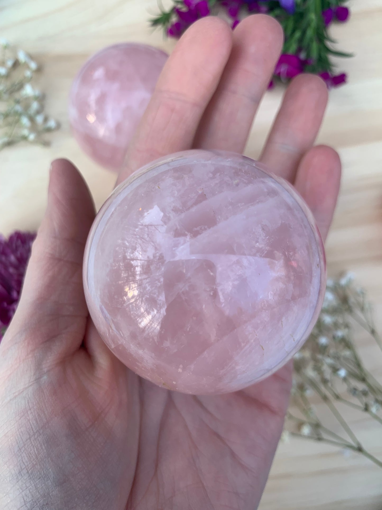 Rose Quartz Sphere